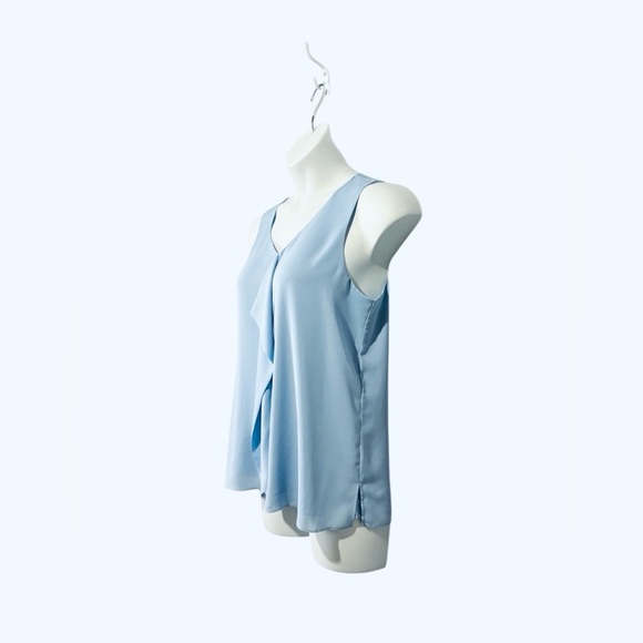 NEW, Laura, Sleeveless Blouse With Layered
Effect, Size 8, Blue - Picture 7 of 8